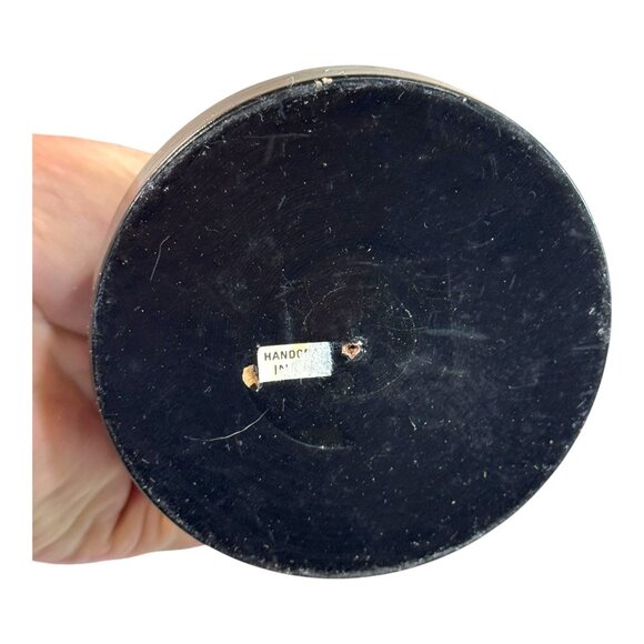 Vintage Wooden Red & Black Handcrafted Nutcracker Figurine Toy Soldier 14" - Picture 5 of 10